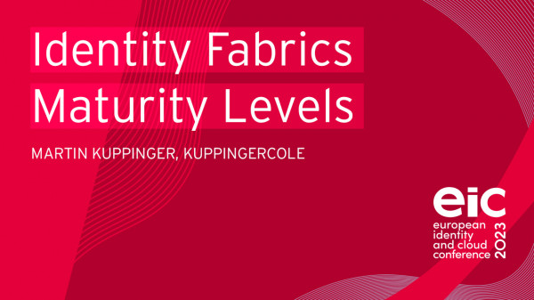 Identity Fabrics Maturity Levels